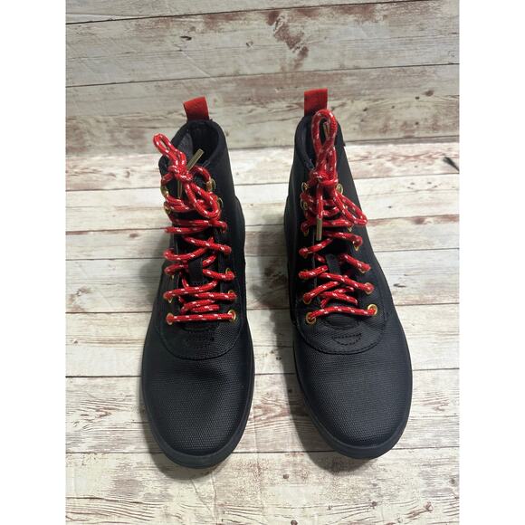 Keds Scout Boot II Women's Size 7M Black Water Resistant Canvas Bootie Lace-Up - Picture 3 of 8